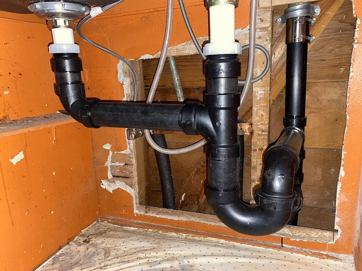 Professional Plumbing Inspection equipment and tools on the job in Swanton